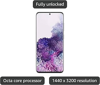 Amazon.com: Samsung Galaxy S20 5G, 128GB, Cosmic Gray - GSM